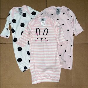 Adorable Baby Sleep Gowns Set